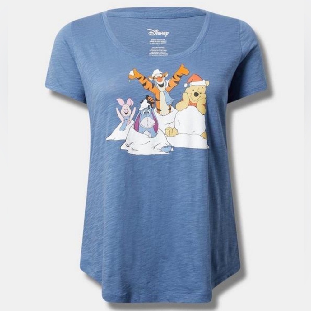 Torrid Disney Winnie The Pooh Crew Neck Top